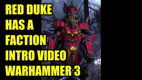 the red duke warhammer 3|NEWS .